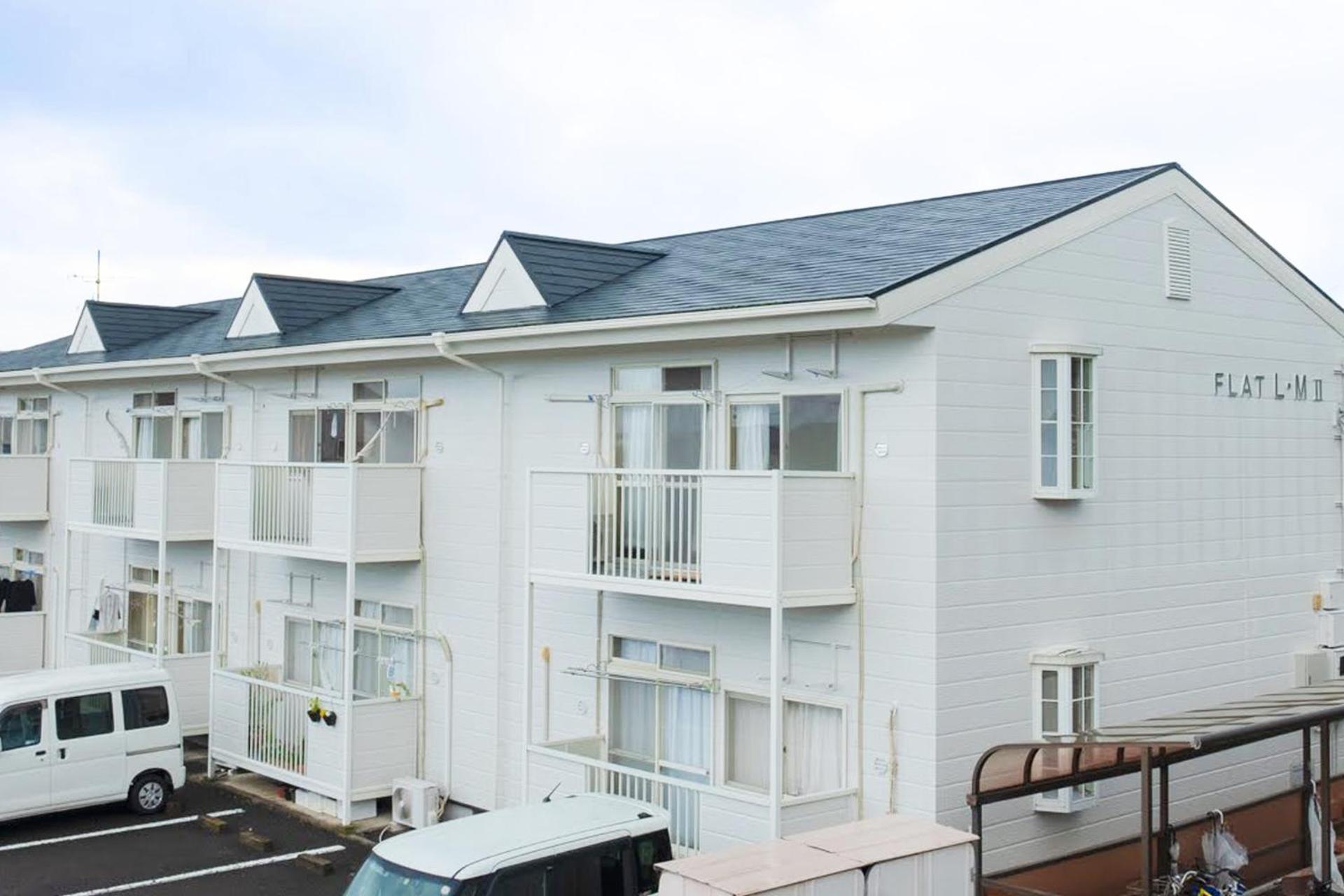 寄道アパート203-2ベッドルーム1戸貸切-最大5名宿泊可-駐車場1台無料 高松 外观 照片